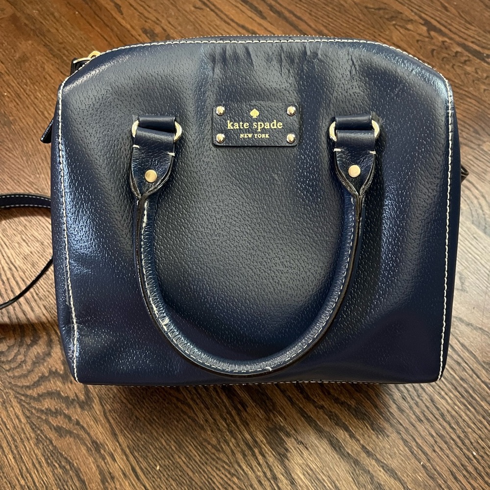 Kate Spade Navy Blue Handbag